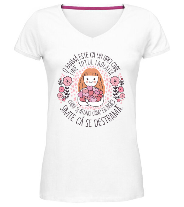  model  pe tricou