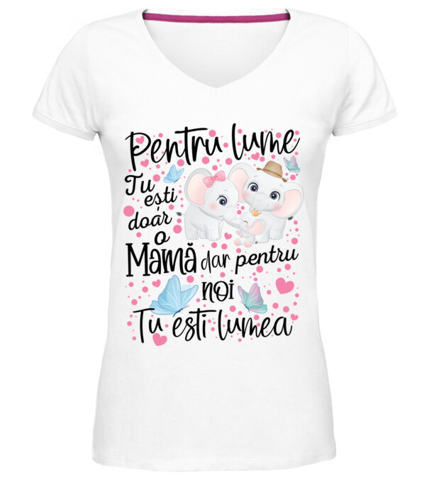  model  pe tricou