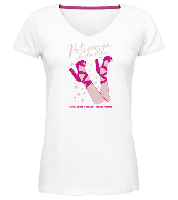  model  pe tricou