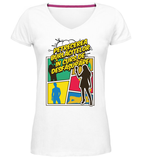  model  pe tricou