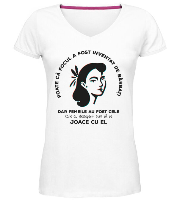  model  pe tricou