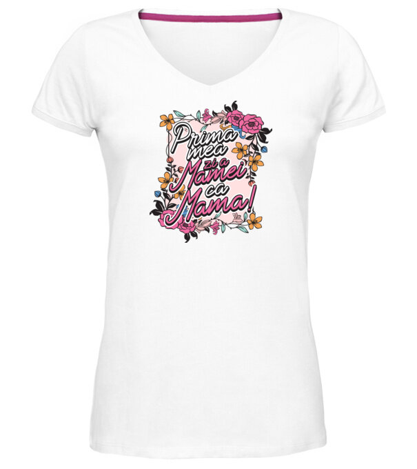  model  pe tricou