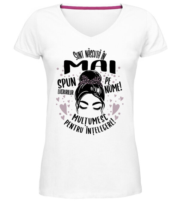  model  pe tricou