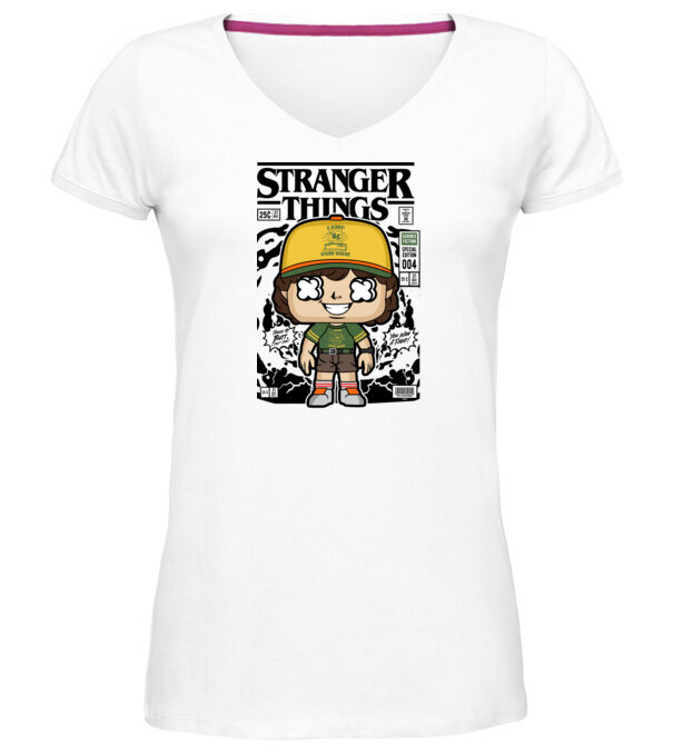  model  pe tricou