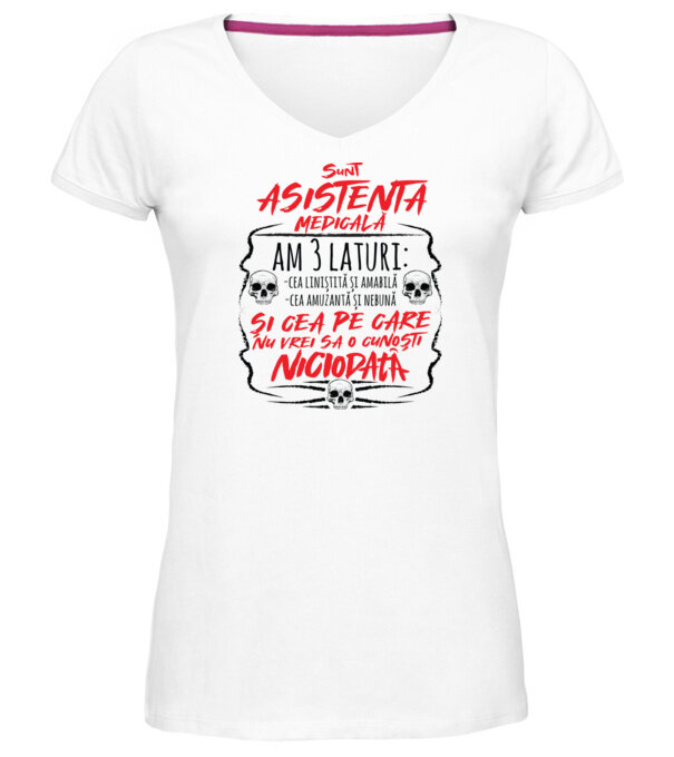  model  pe tricou
