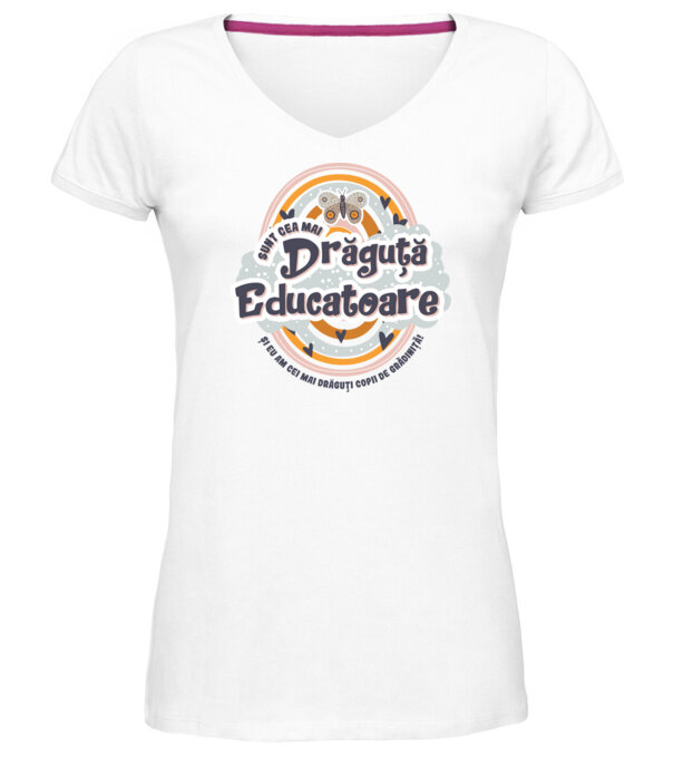  model  pe tricou