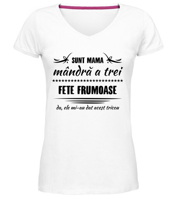  model  pe tricou