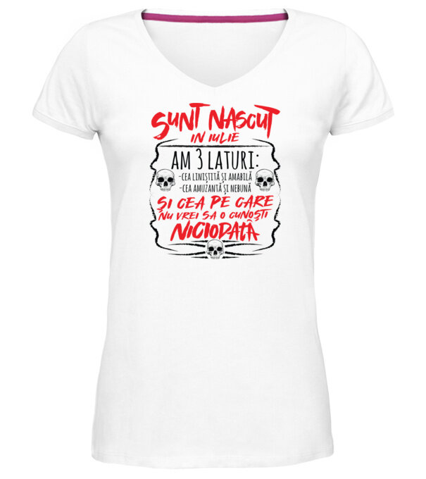  model  pe tricou