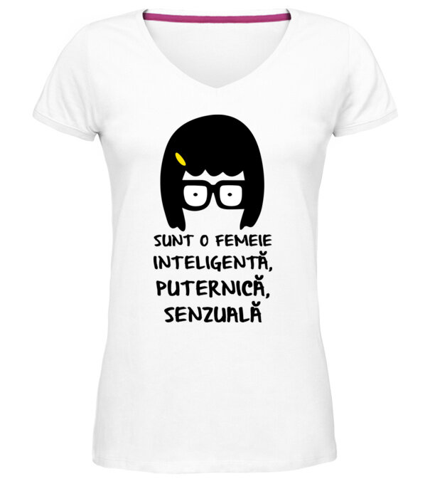  model  pe tricou