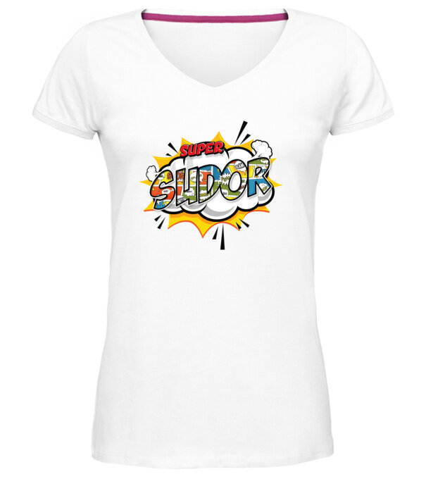  model  pe tricou