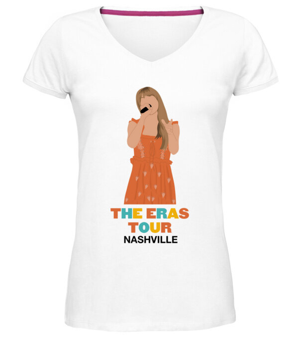  model  pe tricou