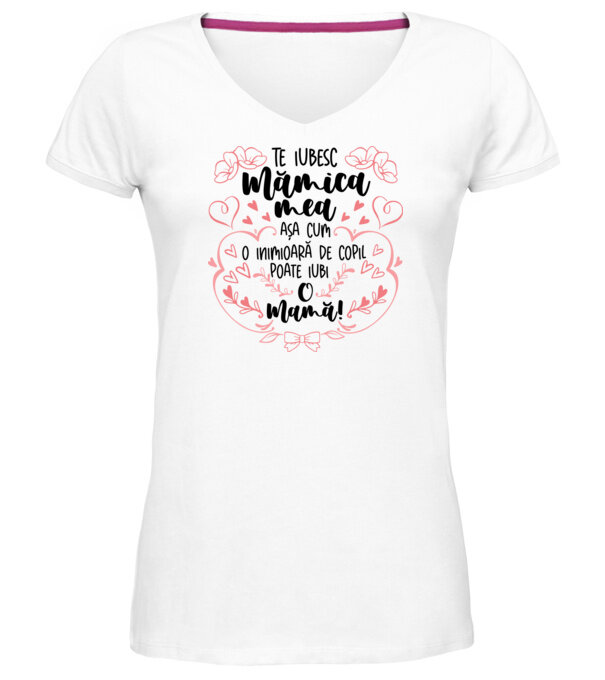  model  pe tricou