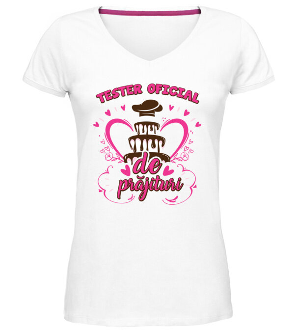  model  pe tricou