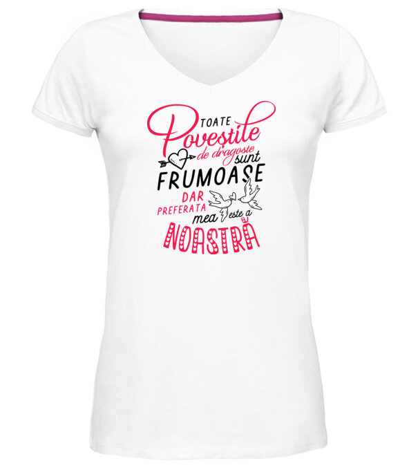  model  pe tricou