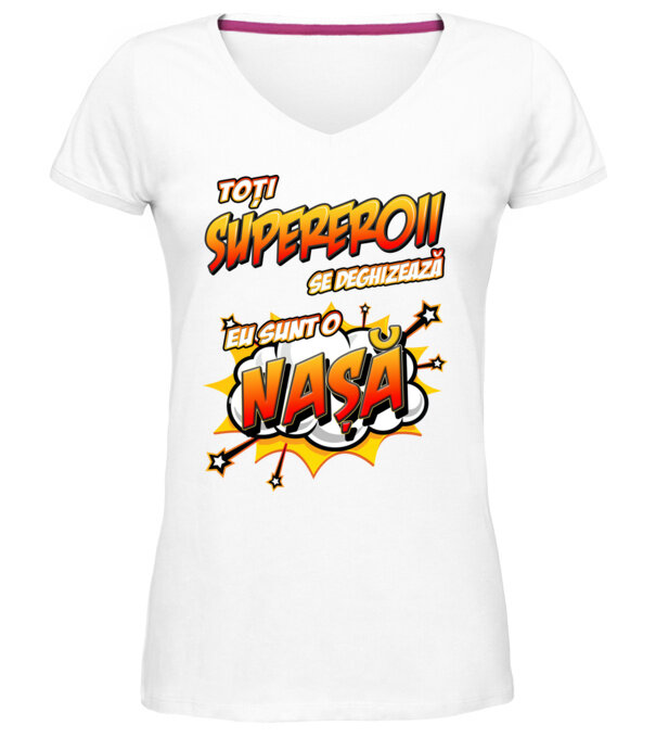  model  pe tricou