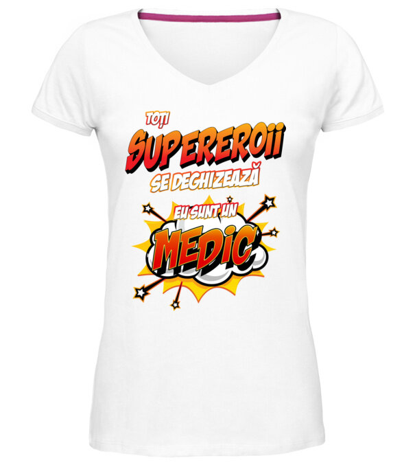  model  pe tricou