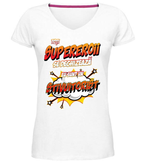  model  pe tricou