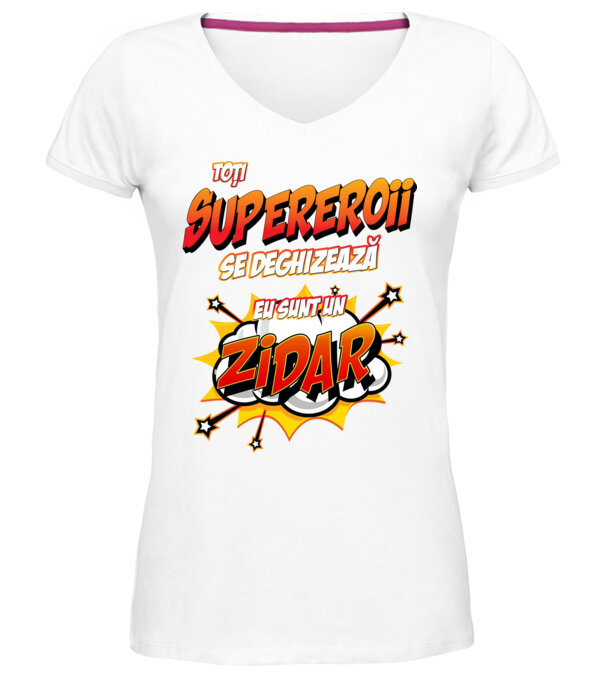 model  pe tricou