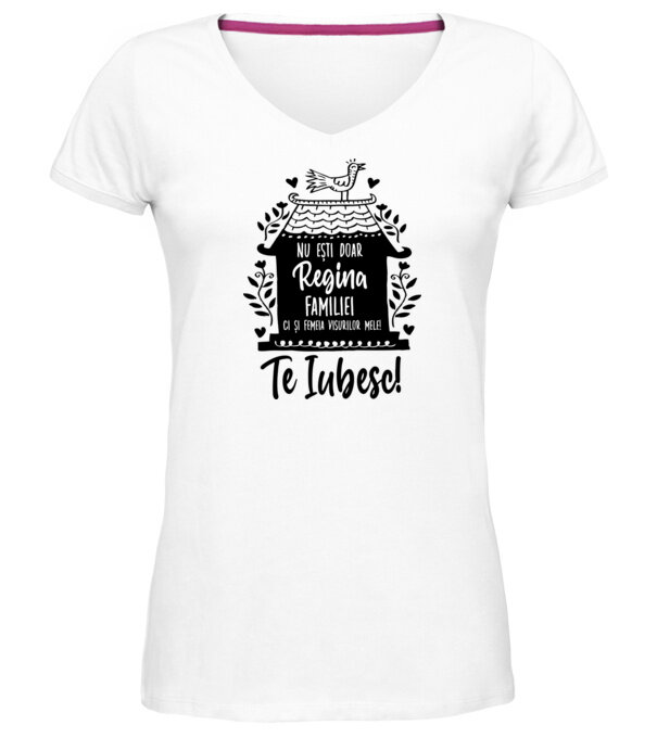  model  pe tricou