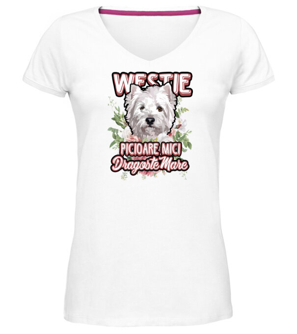  model  pe tricou