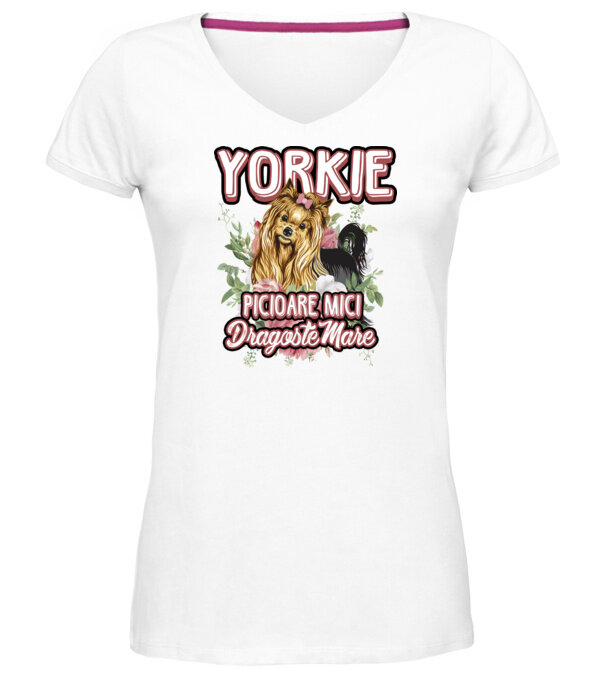  model  pe tricou