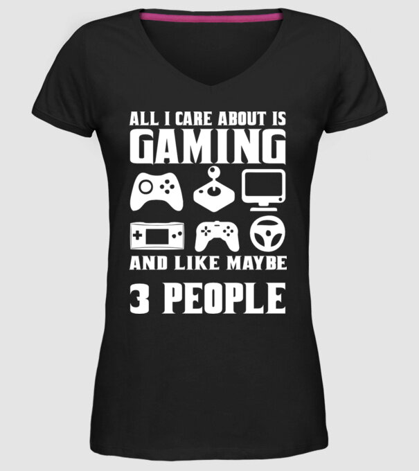 All i care about... model negru pe tricou