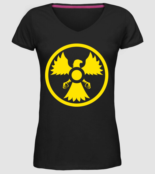phoenix atom model negru pe tricou