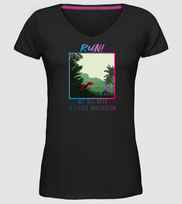 Dire Motivation - Teribil de motivat model negru pe tricou