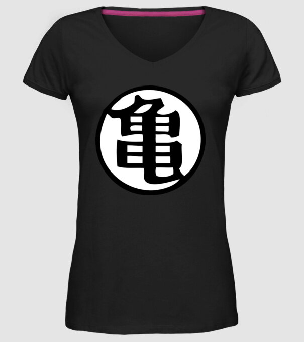 Dragon Ball Z logo model negru pe tricou