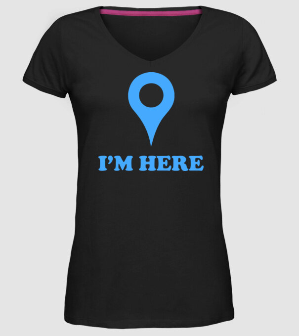 Google hike model negru pe tricou