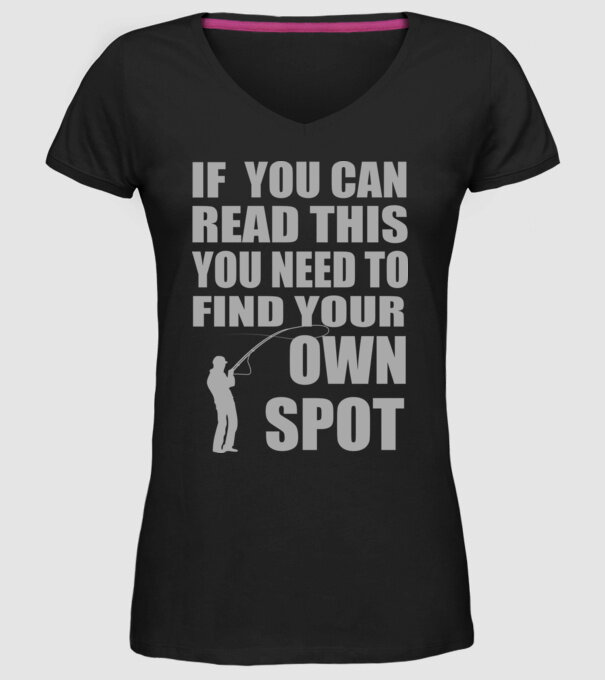 If you can read this, you need to find your own spot model negru pe tricou