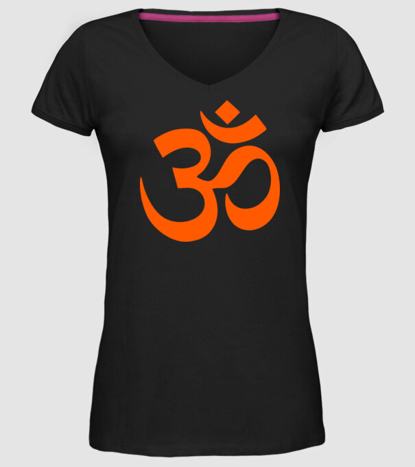 Simbol Ohm model negru pe tricou