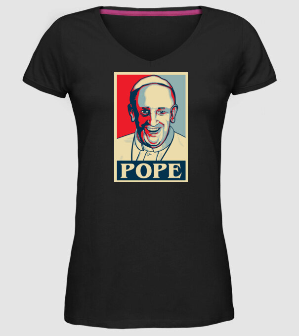 Poster Papa model negru pe tricou