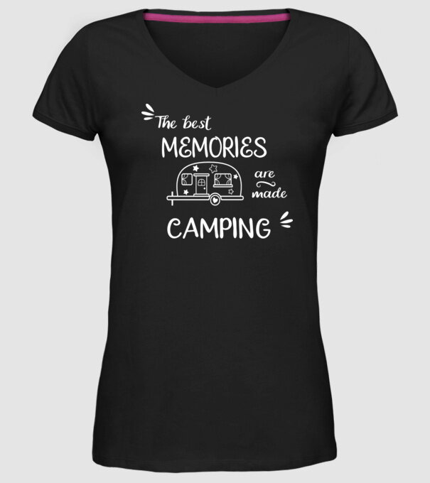 The best memories model negru pe tricou