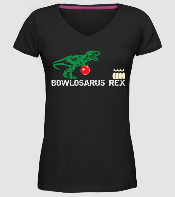 Trex model negru pe tricou