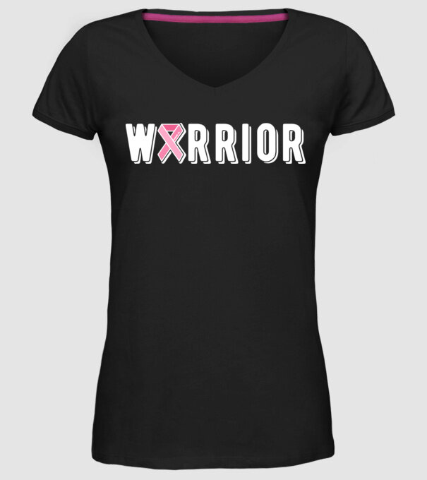 Warrior model negru pe tricou