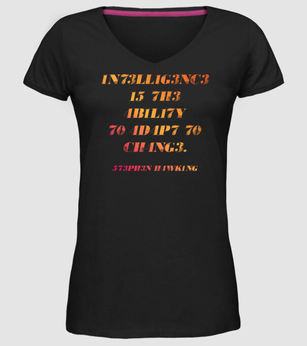573PH3N H4wking model negru pe tricou