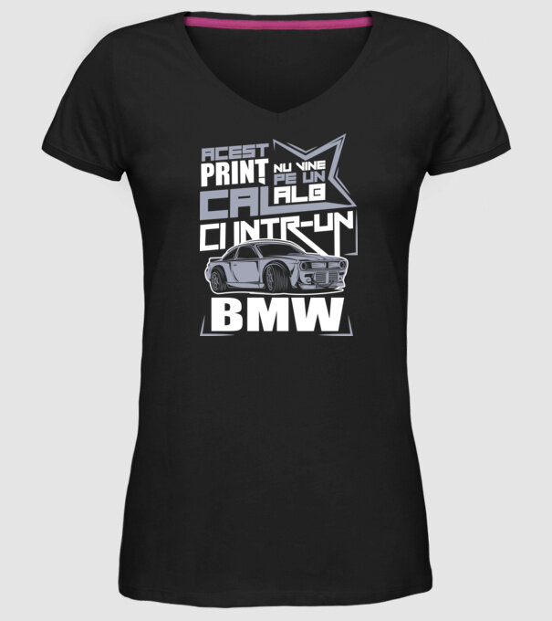 Acest prinț nu vine pe un cal alb, ci într-un BMW model negru pe tricou