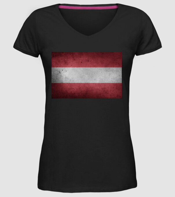 AUSTRIA model negru pe tricou