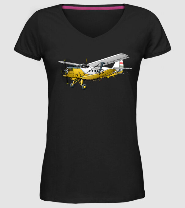 Avioane model negru pe tricou