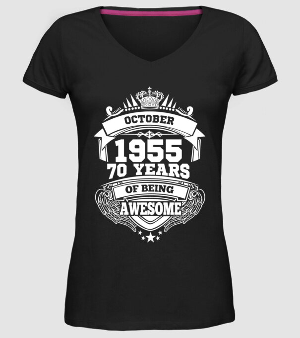 Awesome being of october 1955 model negru pe tricou