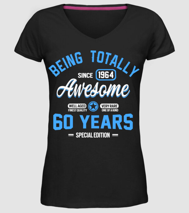 Being totally awesome 60 model negru pe tricou