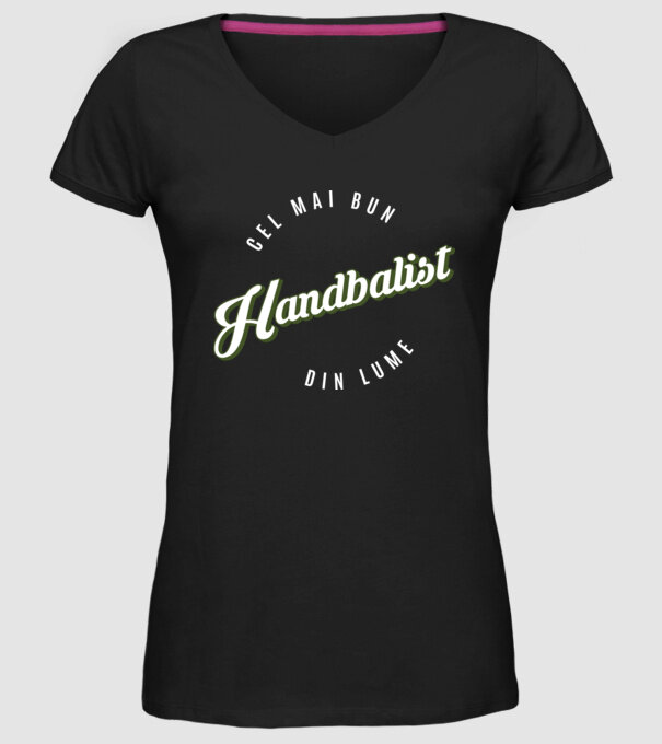 Cel mai bun Handbalist din lume model negru pe tricou