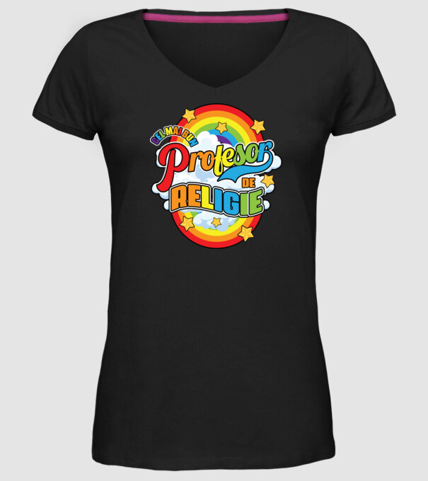 Cel mai bun religie D5291810 model negru pe tricou