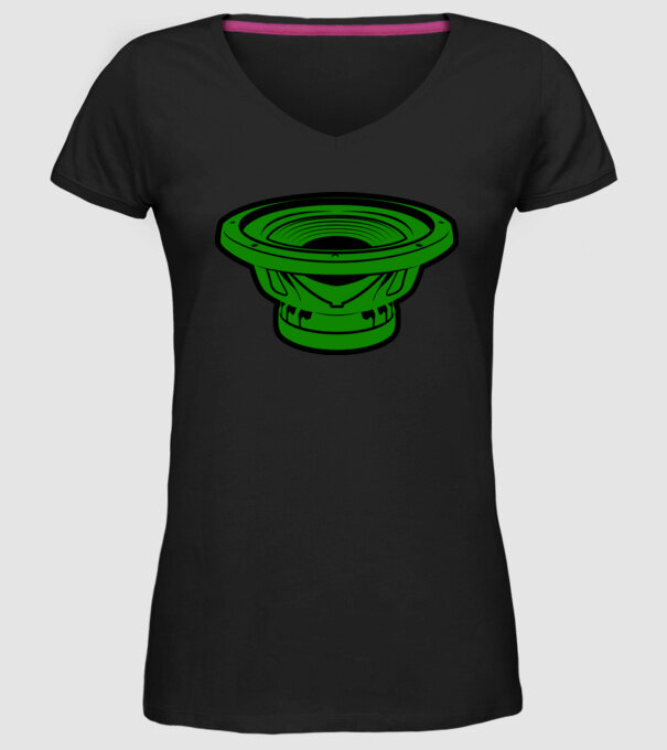 Difuzor model negru pe tricou