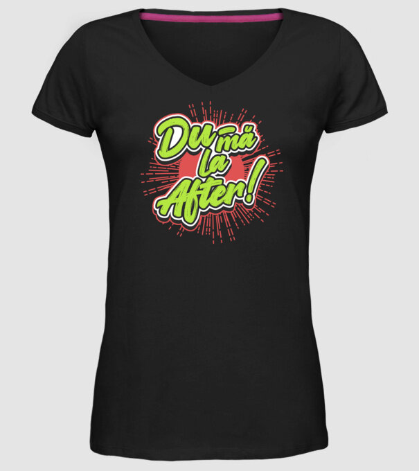 Du-mă la After model negru pe tricou