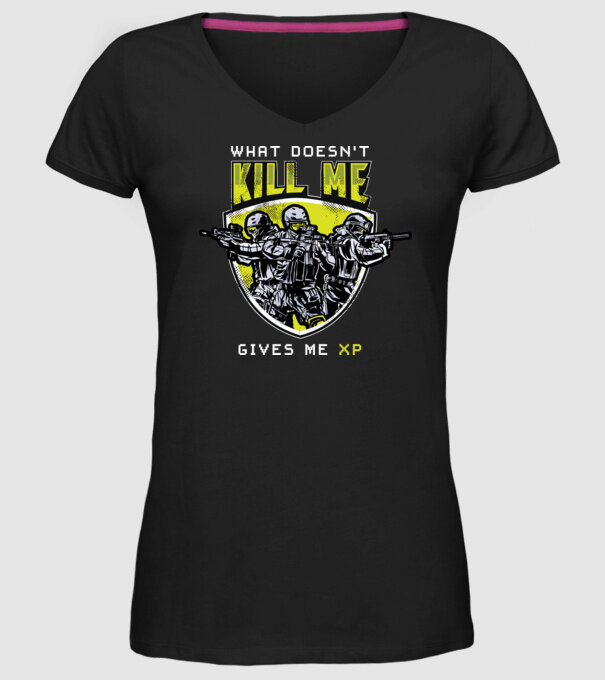 Gamer xp model negru pe tricou