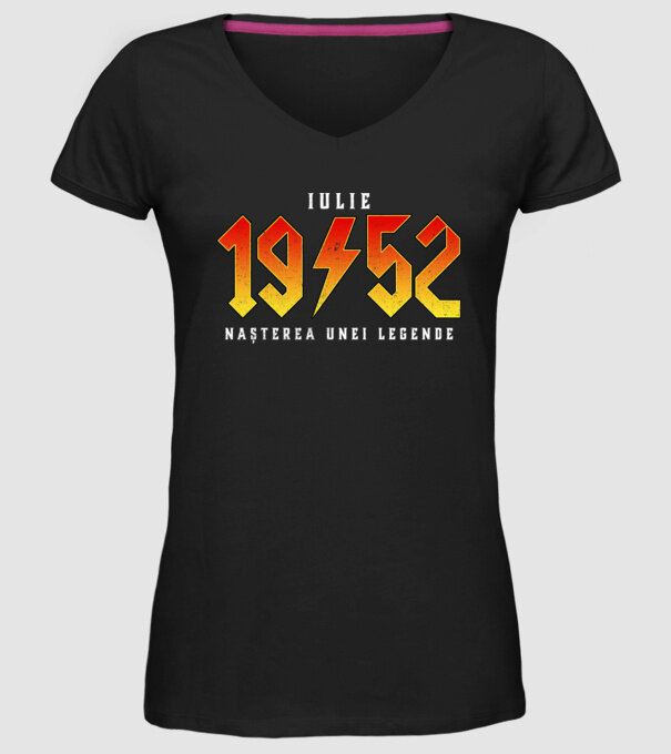 Iulie - 1952 - nașterea unei legende model negru pe tricou