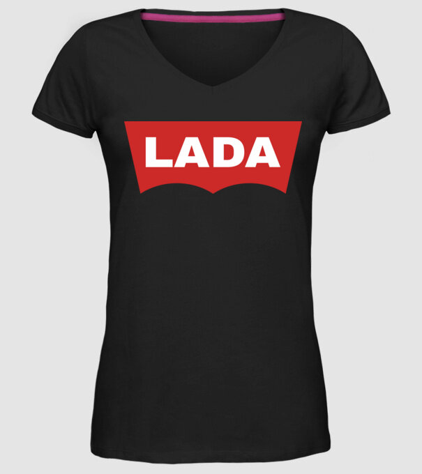 Lada Levis model negru pe tricou