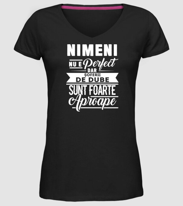 Nimeni nu e perfect, dar șoferii de dube sunt foarte aproape model negru pe tricou